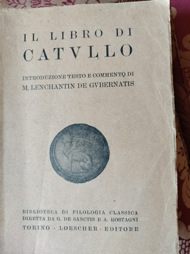 Libro catullo de - libro,