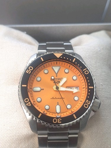 Seiko sports srpd59k1 orange - 5,