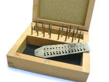 Mini rubinetto e stampo set 14 rubinetti piastra a vite micro strumento creazione gioielli e riparazione orologi