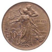 Regno italia 10 - -, d'italia