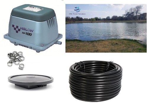 Nuovo hiblow small fish pond - fish,