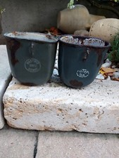 COPPIA BICCHIERI BORRACCIA AUSTROUNGARICA DELLA   GRANDE GUERRA  WW1