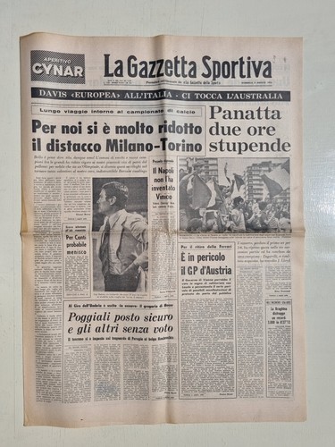 Gazzetta dello sport - dello, agosto