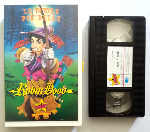 Vhs robin hood film - film, animazione