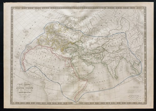 1836c grande carta antica - grande,