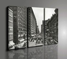 FOTO VINTAGE QUADRO TRITTICO