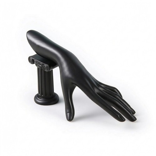 Mano espositrice con base - espositrice,