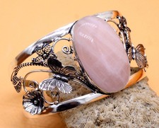 Rose Quartz Gemstone 925