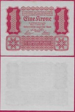Austria corona 1922 unc - 1,