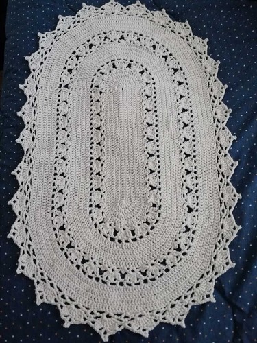 Tappeto salotto ovale - tappeto,