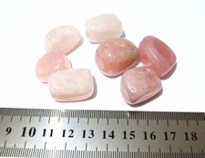 1pz pietra naturale quarzo rosa cristalloterapia minerale senza foro 20-30mm