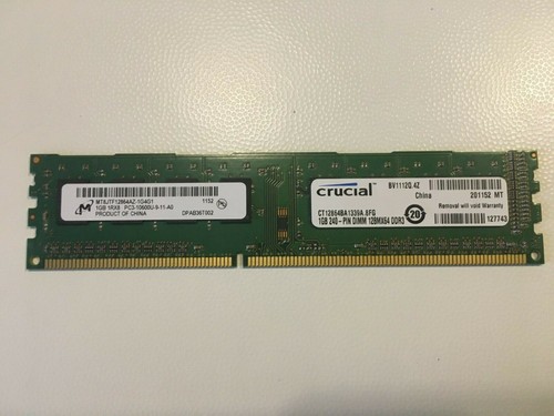 2gb ddr3 pc3 10600u - 2gb(2x1gv), pc3-10600u