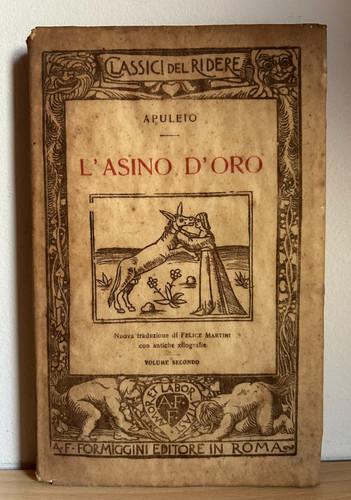 Asino oro volume secondo - l'asino, d'oro/volume