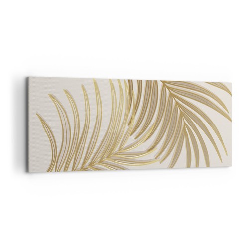 Quadro tela 120x50cm oro - 120x50cm, d'oro