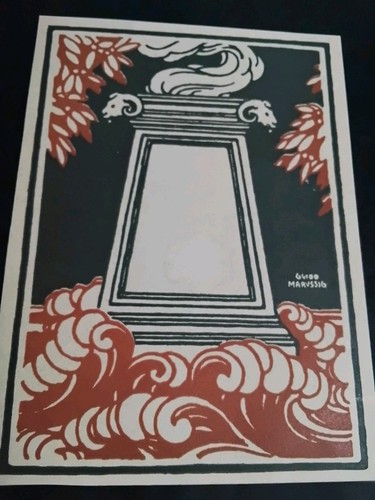 1900 xilografia di guido - xilografia,