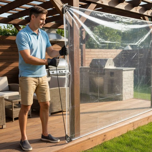 Telo trasparente pvc - telo, in