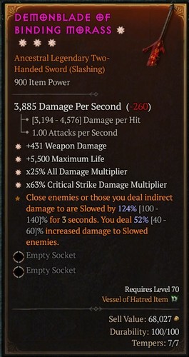 2hand slashing 4ga barb necro - slashing,