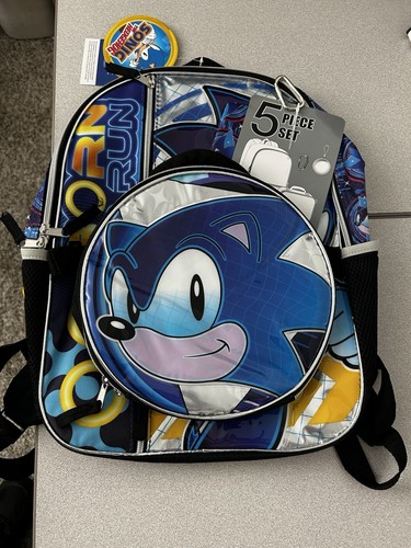 Sonic the hedgehog - hedgehog, backpack