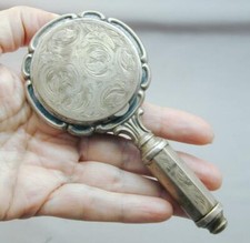 Specchio antico inciso argento