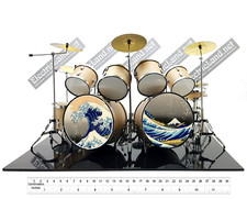Mini double drum set - double,