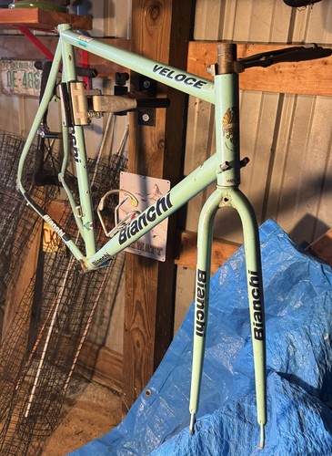 Bianchi veloce frameset - bianchi,