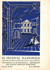 FIRENZE - I. FERRI - IX Festival Nazionale Gruppi d'Arte Drammatica - VG - PU308