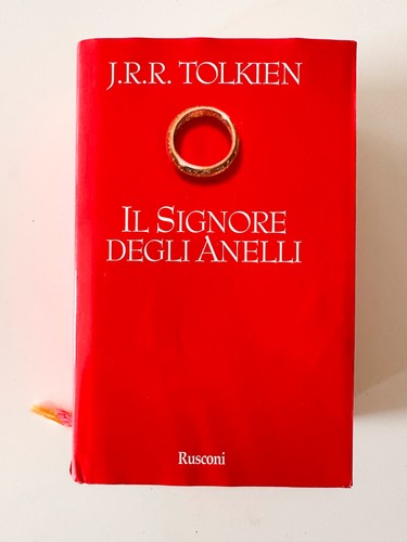 Libro signore degli anelli - libro,