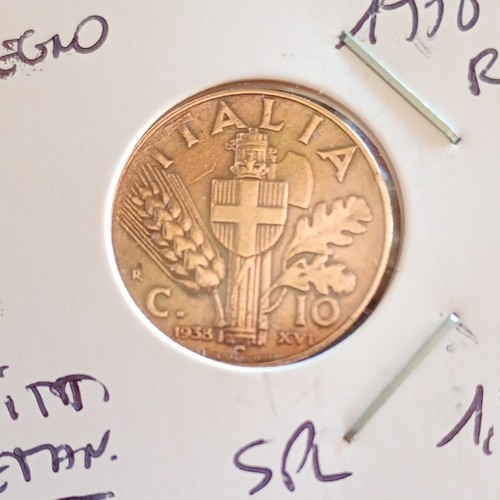 Moneta regno italia - d'italia, 10