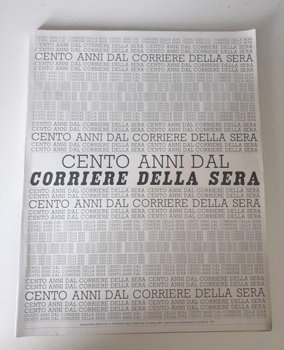 Cento anni dal - anni, della