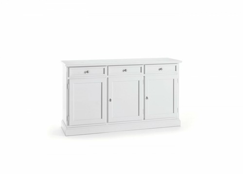 Credenza colore bianco opaco - bianco,