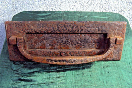 Porta lettere antico ghisa - porta,