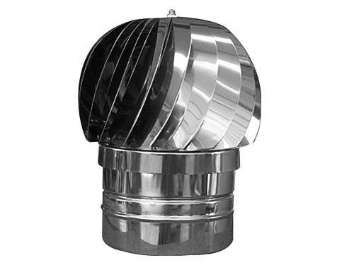 Fumaiolo ventolini tondi inox - tondi,