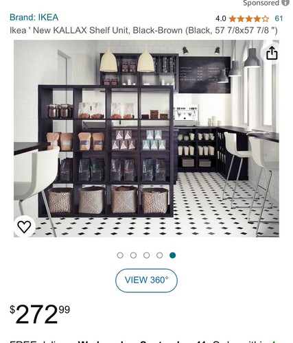 Ikea kallax book case - ikea,