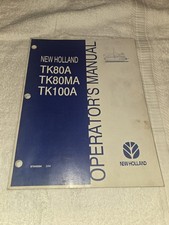 New Holland TK80A TK80MA