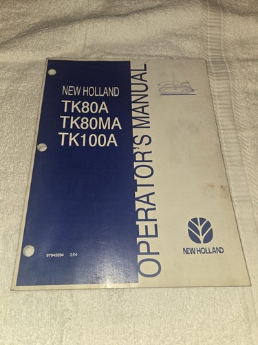 New holland tk80a tk80ma - new,