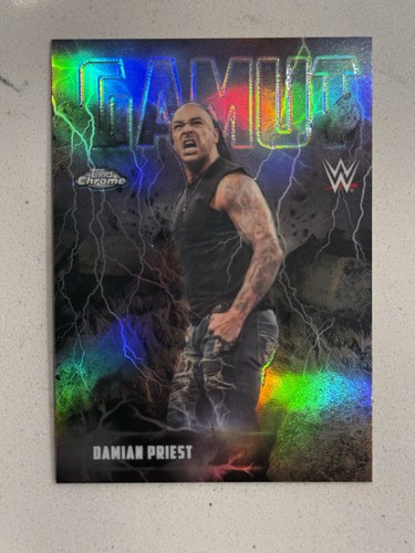 2026 topps chrome wwe damien - wwe,