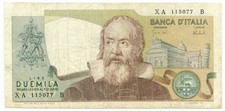 2000 LIRE BANCA D'ITALIA