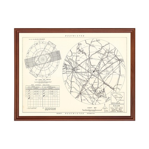 Vecchia mappa delle vicinanze