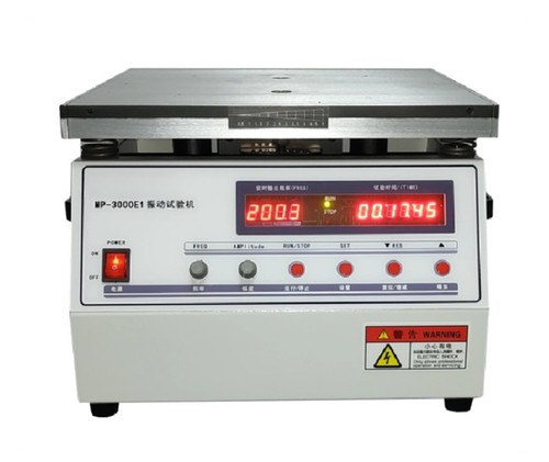 Tavolo vibrante sweep test - vibrante,