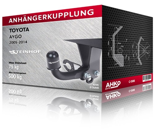 Gancio traino per toyota - di,