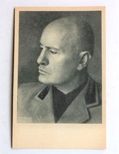 cartolina MUSSOLINI b/n