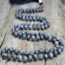 Collana 8mm Naturale Nera
