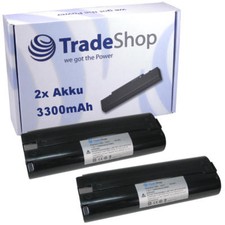 2x batteria 7,2 V 3300 mAh Ni-MH per Makita 6016D 6017D 6022D 6071D 6071DW 6072D