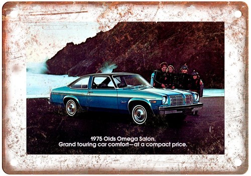 Insegna metallo oldsmobile - insegna,