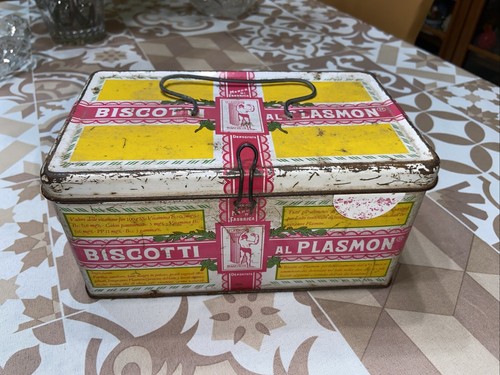 Scatola latta biscotti - scatola,