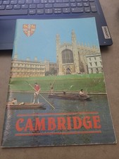 Libro Book - Cambridge - ed. Salmon - in inglese - guida turistica vintage