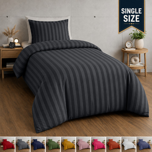 Set copripiumino singolo righe
