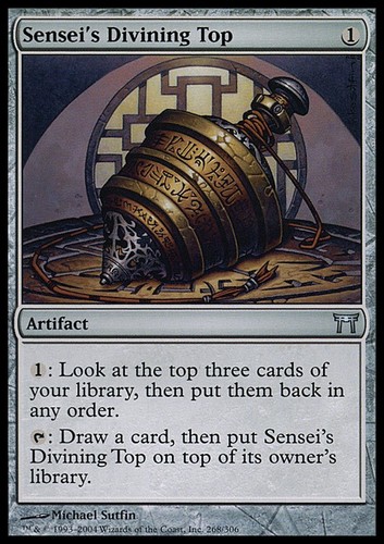 Mtg sensei divining top - mtg,