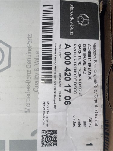 Pastiglie freni mercedes benz - pastiglie,