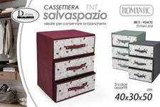 CASSETTIERA RIGIDA TELA